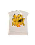 Stuff Dept. “Make Money Not Friends” sleeveless tee (yellow)