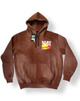 BROWN STUFF DEPT. LOGO HOODIE