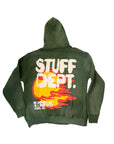 GREEN STUFF DEPT. LOGO HOODIE